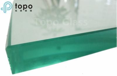 Safety Clear Float Glass for Office Partition Wall (W-TP)