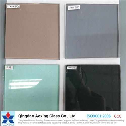 Tinted/Color Float/Reflective Glass for Wall Glass/Building Glass