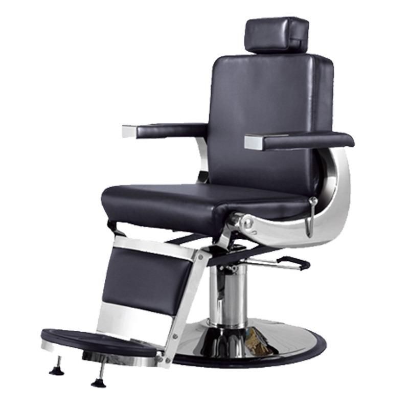 Hl-9239 Salon Barber Chair for Man or Woman with Stainless Steel Armrest and Aluminum Pedal