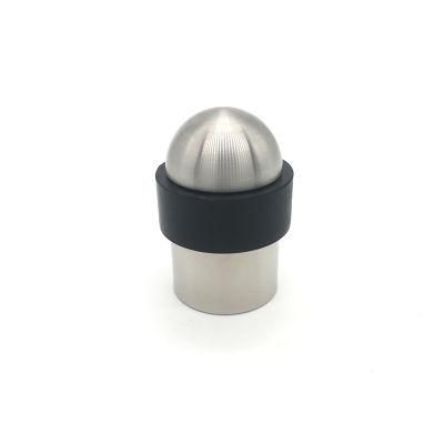 Wholesale Stainless Steel Black Cushion Rubber Door Stopper