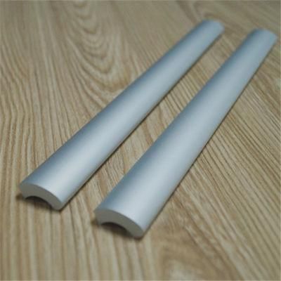 Extrusion Profile Wardrobe Handle C Shape Sand Blast Anodizing Surface Treatment