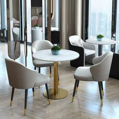 Wholesale Modern Office Furniture Home Meeting Desk Simple Stainless Steel Coffee Table Table