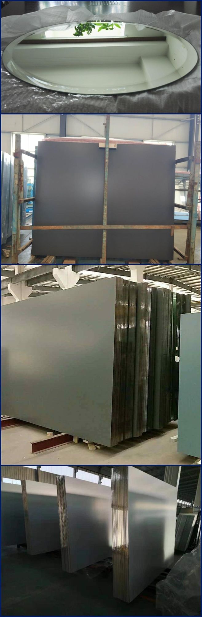 4.0mm High Quality Tempered Glass Coating Mirror