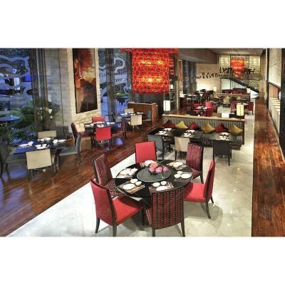 Wooden Simple Design Dining Table Set for Restaurant Furniture