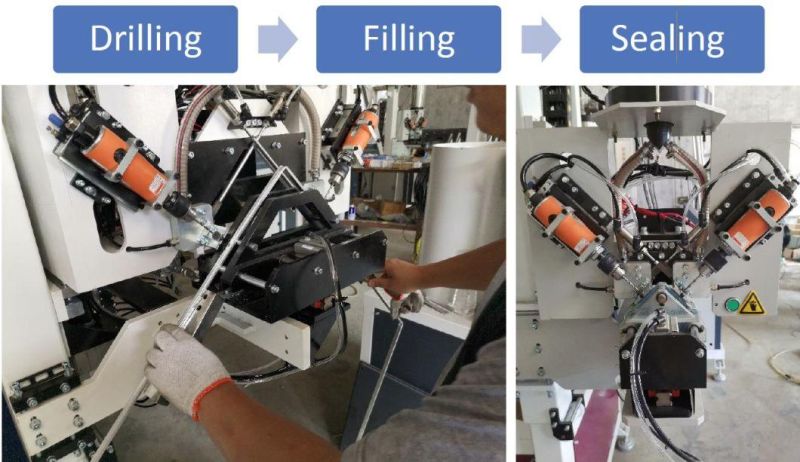 Superior Automatic Glass Desiccant Filling Machine Super Quality Insulating Glass Desiccant Filling Machine