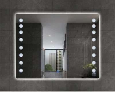 Silver Demister Touch Sensor Mirror Factory Wholesale LED Bathroom Mirror