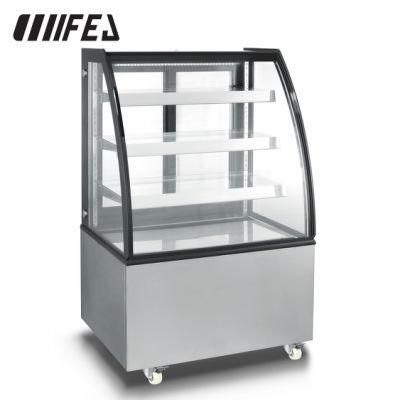 Upright Triple Glass Door Refrigerated Pastry Case Display Showcase Cabinet Cooler Refrigerator FT-275y