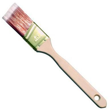 Tinplate Bristles Paint Brush with Plastic Handle