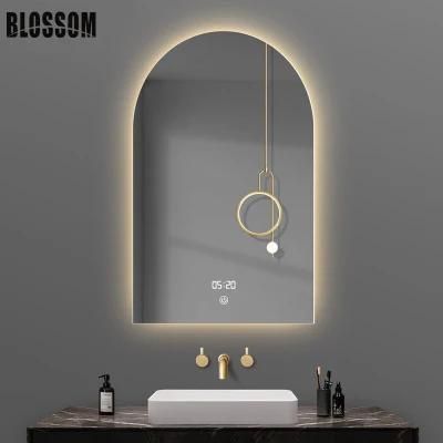 Warm Light Illuminated LED Lighting Bathroom Makeup Cosmetic Mirror
