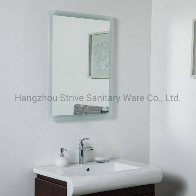 LED Vanity Mirror 23.6" X 31.5" Rectangle Bathroom Mirror