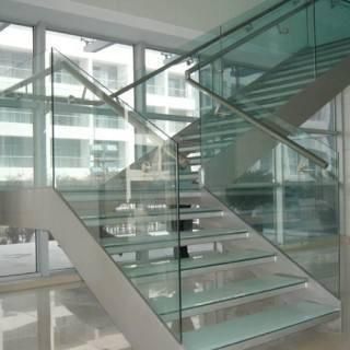 Clear Toughed/Tempered Glass for Stairs/Railing/Sheet Glass