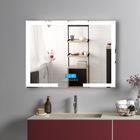 LED Illuminated Eco-Friendly Vanity Lighted Wall Smart Mirror for Bathroom