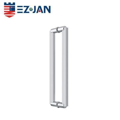 Stainless Steel Polished Double Side Tempered Glass Door Pull Handles