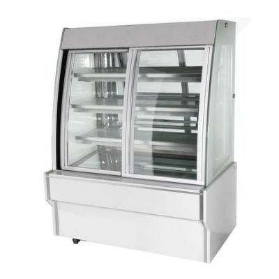 Auto Defrost Commercial Cake Freezer Showcase Cabinet with Front-Opening Door