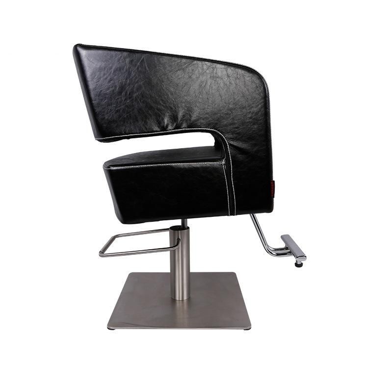 Hl-7280 Salon Barber Chair for Man or Woman with Stainless Steel Armrest and Aluminum Pedal