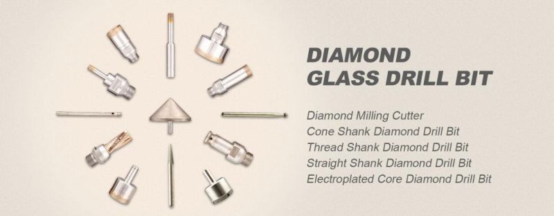 Sintered Diamond Finger Bit Glass Milling Cutter