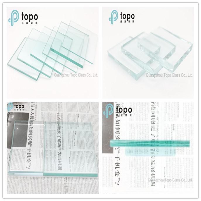 Varied Thickness Crystal Clear Glass / Float Decorative Glass (W-TP)