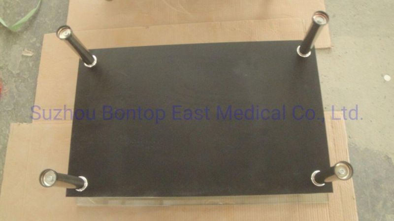 Glass Coffee Table with Stainless Steel Frame