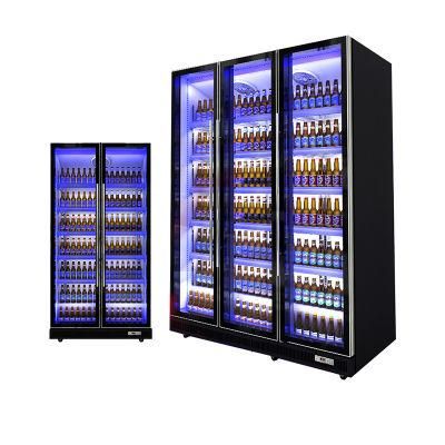 Commercial Electric Cold Drink Beverage Cooling Display Refrigerator Showcase