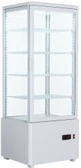 Four Side Glass Door Cooler Showcase with LED Light