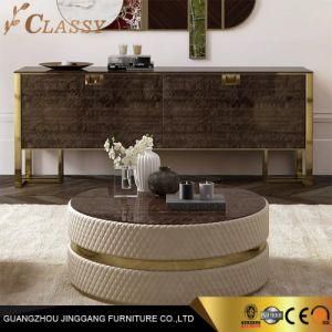 Popular Metal Round Table Modern Table Coffee Tables for Home Furniture