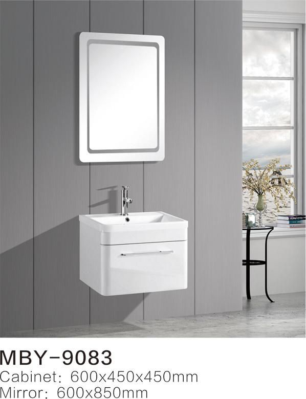 Wall Mounted Hang Bathroom PVC Cabinet