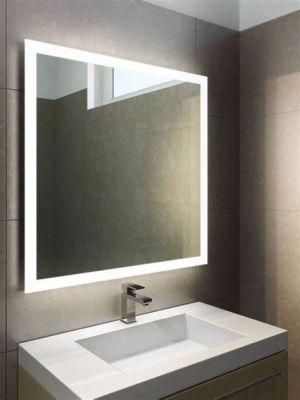 Vertical LED Backlit Bathroom Mirror, Wall Mounted Lighted Vanity Mirrors, Smart Bathroom Mirror with Defogger Bluetooth Dimmer