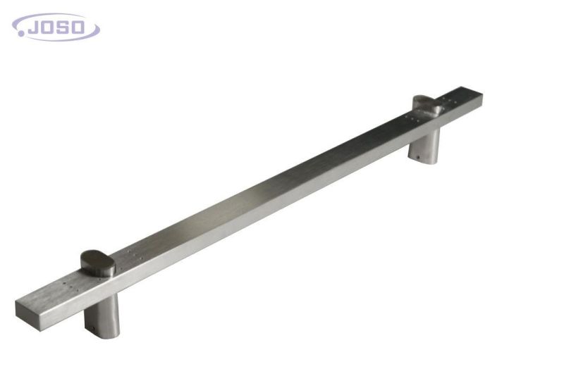 Heavy Duty Stainless Steel Polished T Bar Push Pull Door Handle Glass Door Handle Modern Style Hardware Cc600