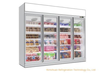 Super Market Freezer Chiller Display Cabinet Deep Fridge Case Commercial Refrigerator