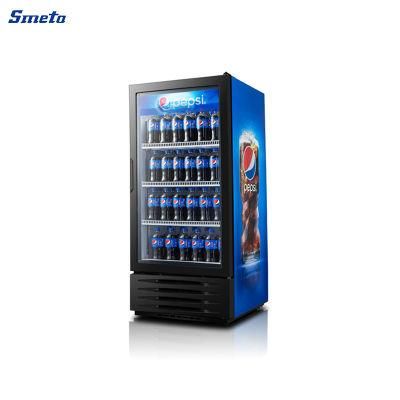 Smeta Upright Glass Door Commercial Refrigerator Fridge Beverage Showcase
