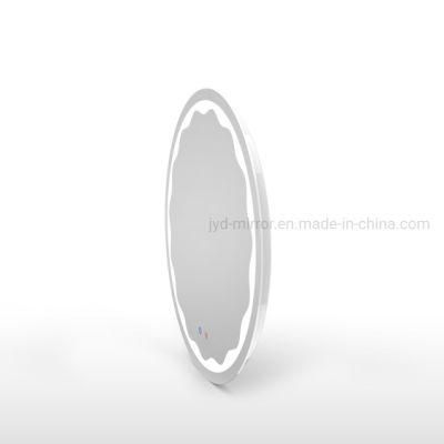 Round Illuminated Smart Wall Mount Lighted Makeup Mirror