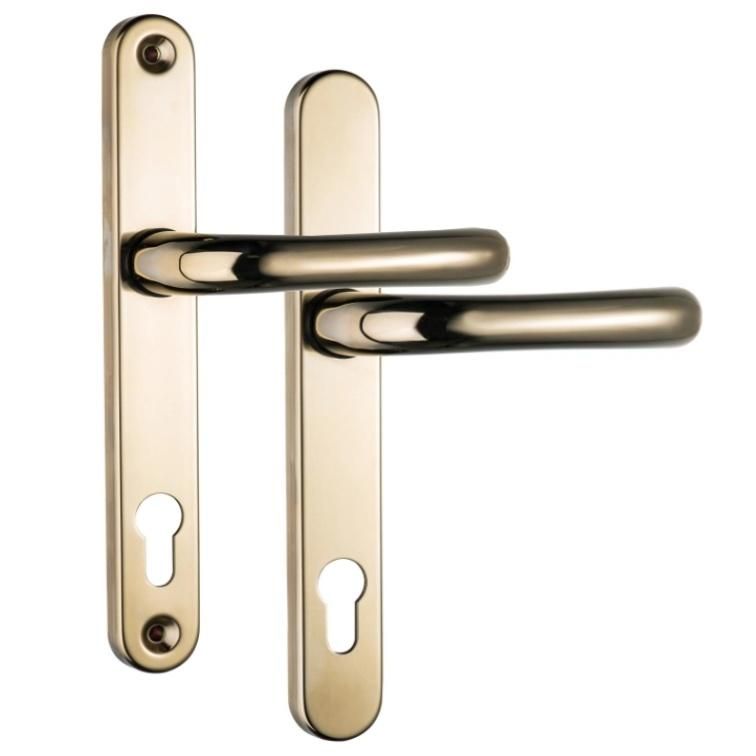 Black Lever Handle with Fastern Parts Entry Wood Shower Glass Door Lever High Security Handle Door Handle Locks