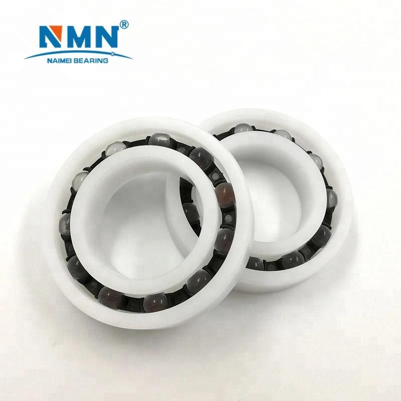 POM Plastic Ball Bearing with Glass Ball Bearing Plastic Pulley Bearings 623 624 625 626