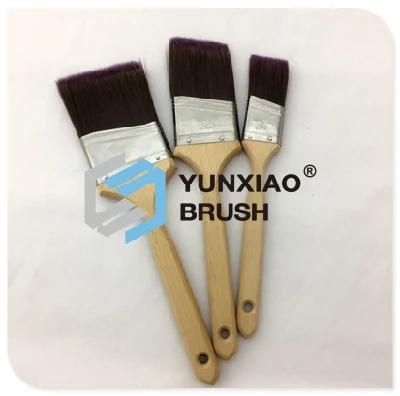 Bristle Angular Sash Brush with Wood Handle Painting Tool