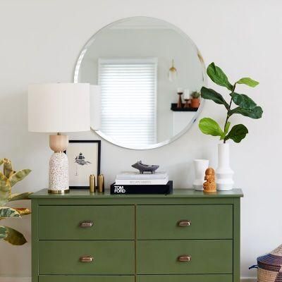 4mm Beveled Mirror Vanity Make up Frameless Beauty Salon Mirrors for Home Decoration
