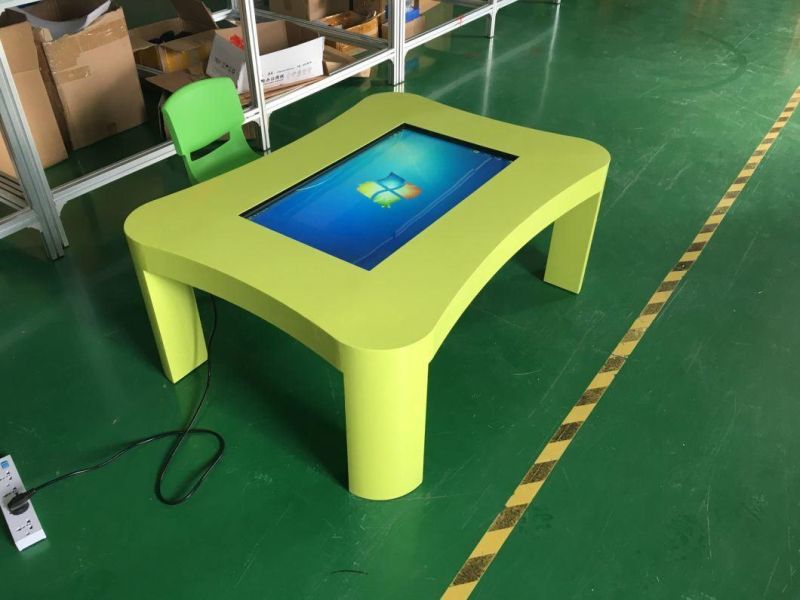 43 Inch Interactive Touchscreen Waterproof Coffee Table for Restaurant