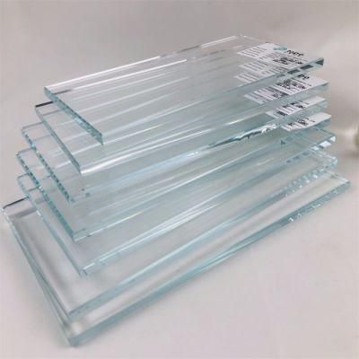3mm-22mm Chinese Heat-Treated Flat Ultra Clear Low Iron Float Glass (PG-TP)