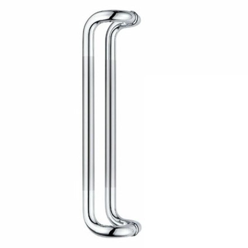 H Shape 304 Stainless Steel Pull and Push Door Handle for Glass Door