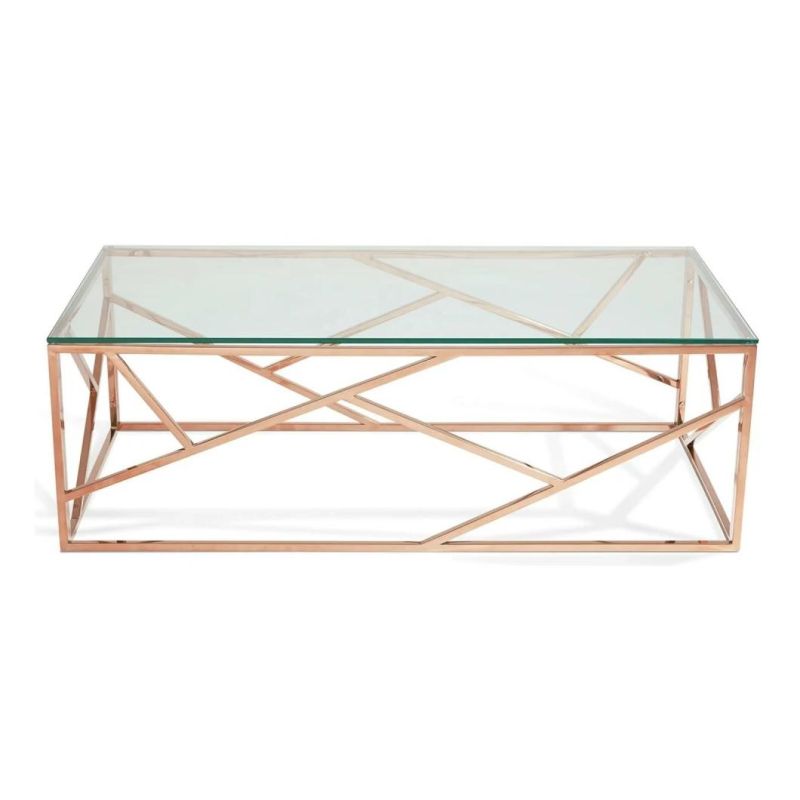 Hot Selling Modern Luxury Glass Table Coffee Table