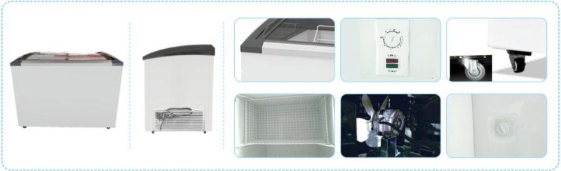 Professional Supplier Popsicle Showcase Freezer Ice Cream Freezer Gelato Freezers Display Equipment