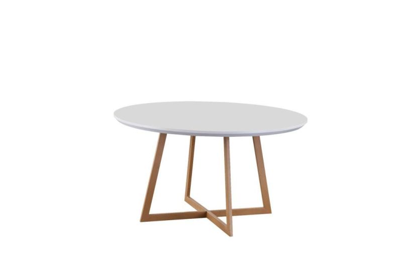 Modern Home Furniture MDF Panel Color Paper Dining Table