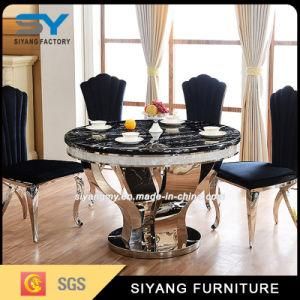 Chinese Furniture Dining Table Set Marble Dinner Table