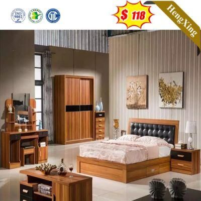 Latest Style Modern Design Hot Sell Bedroom Set Furniture Wooden King Queen Size Beds