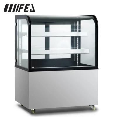 Upright Triple Glass Door Refrigerated Pastry Case Display Showcase Cabinet Cooler Refrigerator FT-270y