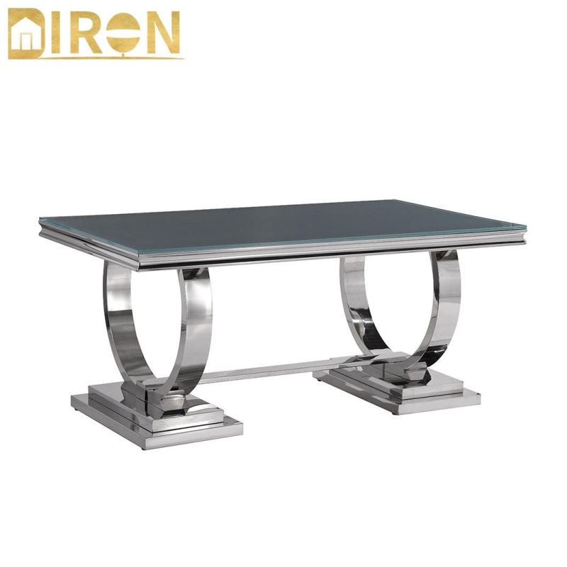 Modern Home Furniture Dining Restaurant Marble Living Room Dining Rectangular Table