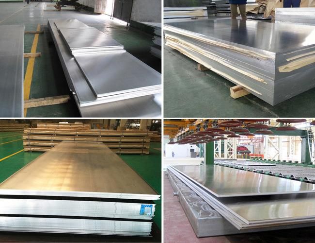 Plain Stamped Aluminum alloy Sheet 8mm Thick 5052
