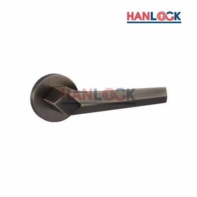 Customized Silver Mirror-Polished Zinc Alloy Pull Handle for Wooden/Iron Door