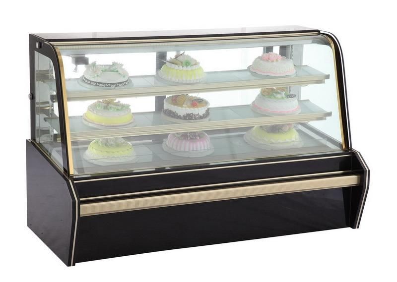 Floor Standing Cake Showcase/Display Freezer Bread Cabinet