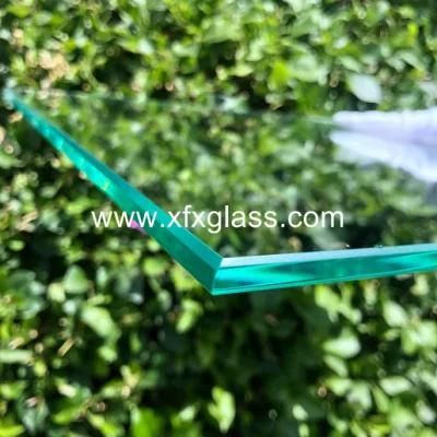 6mm Clear Float Glass Tempered with Edge Polished Ce Crtificate