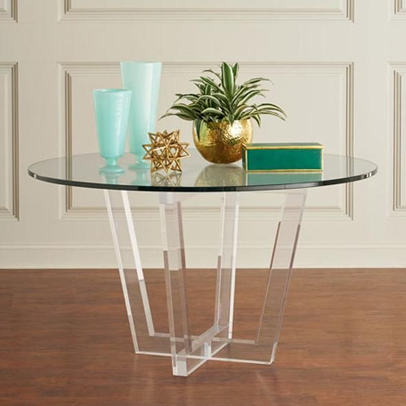 Fancy Design Modern Glass Acrylic Coffee Table for Discount Sale
